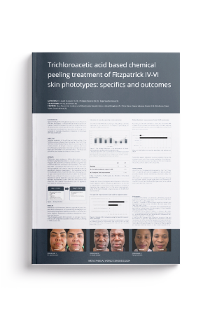 Trichloroacetic acid based chemical peeling treatment of Fitzpatrick IV-VI skin phototypes: specifics and outcomes